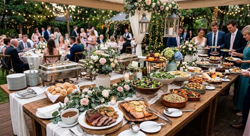 buffet de mariage